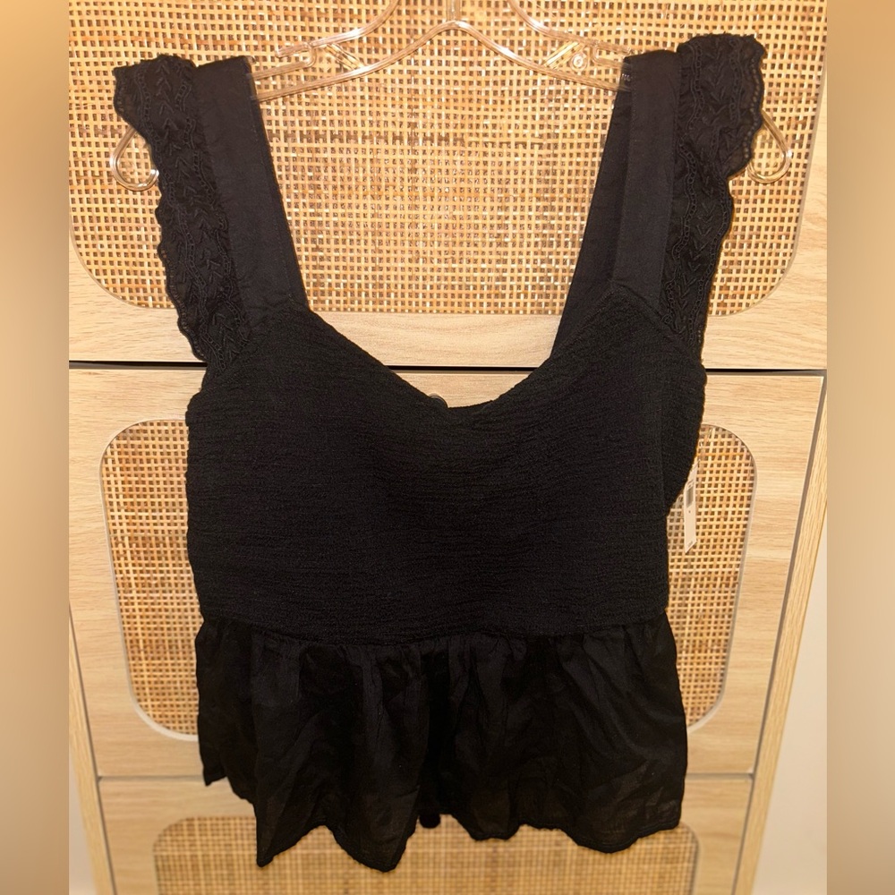 NWT - Old Navy Smocked Peplum with Eyelet details